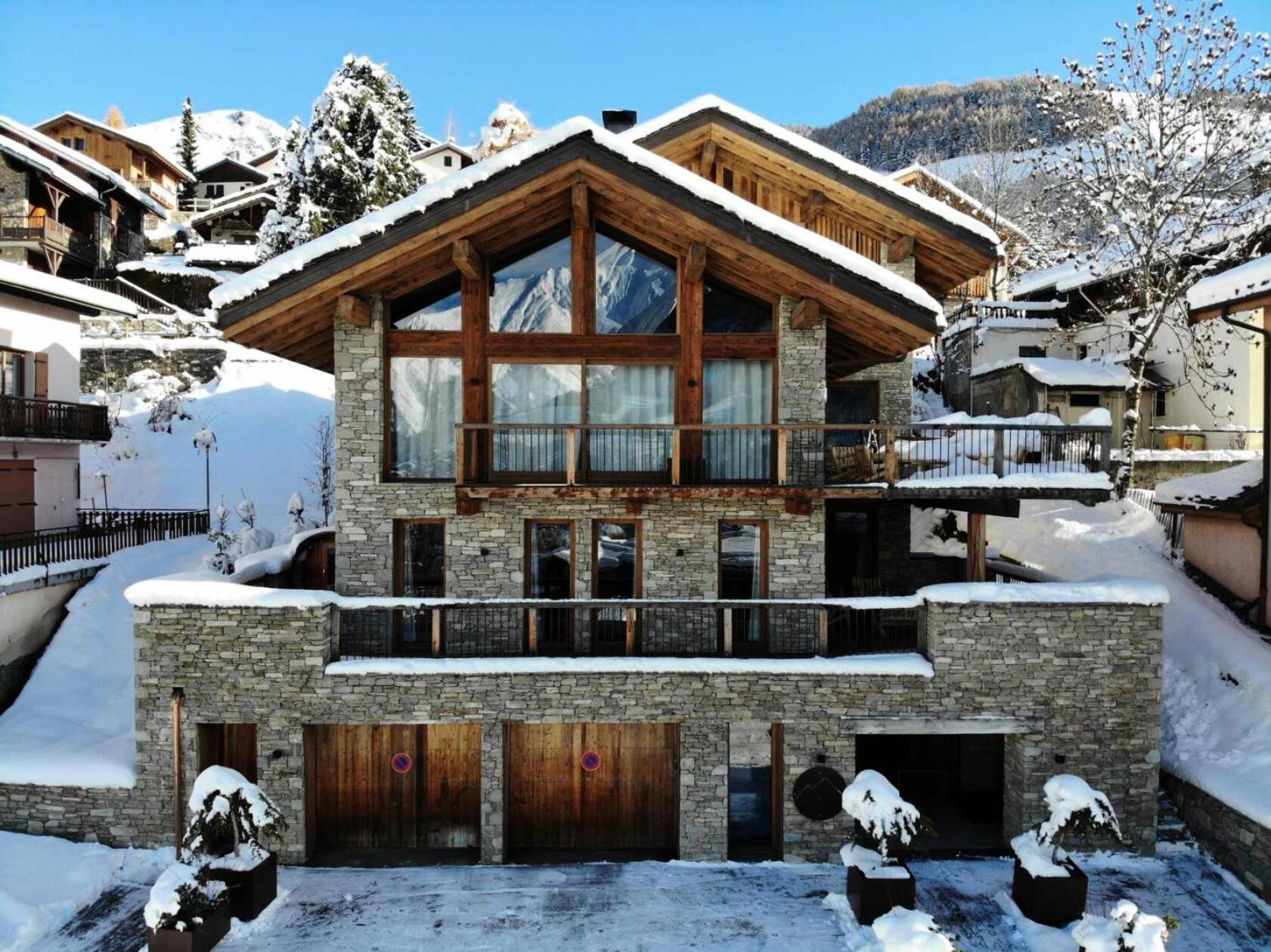 شقة Chalet Du Col De La Lune - 7 Pieces Pour 14 Personnes 794 سان-مارتن-دي-بيفيل المظهر الخارجي الصورة